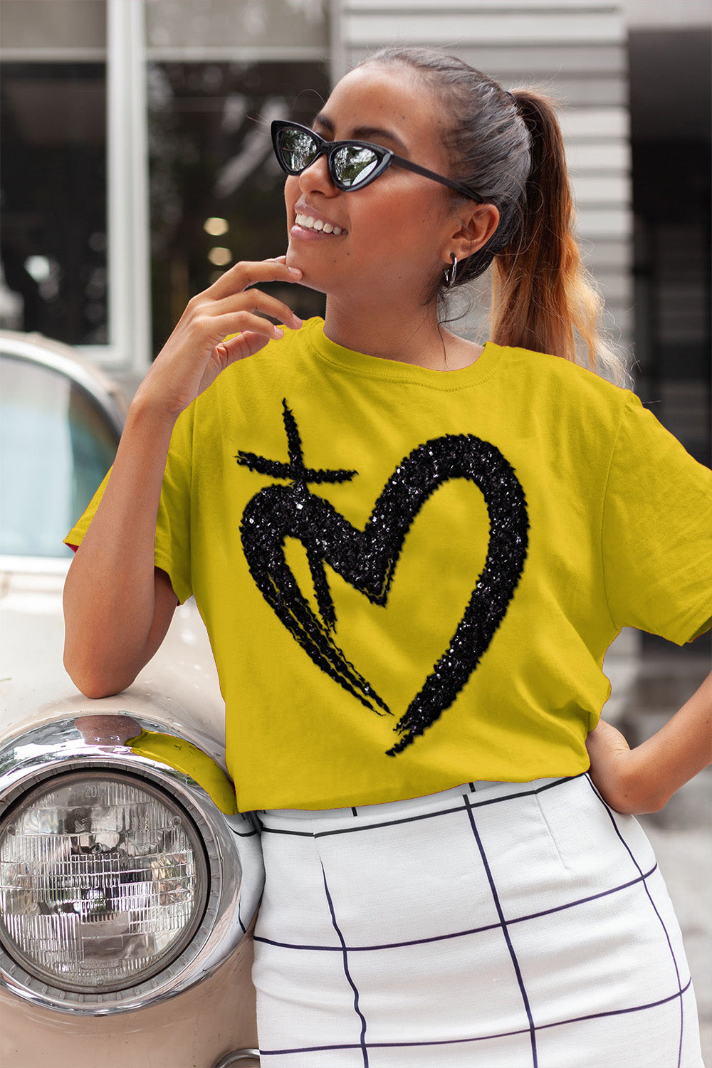 ETERNAL LOVE | Glittery Onyx - Adult T-Shirt