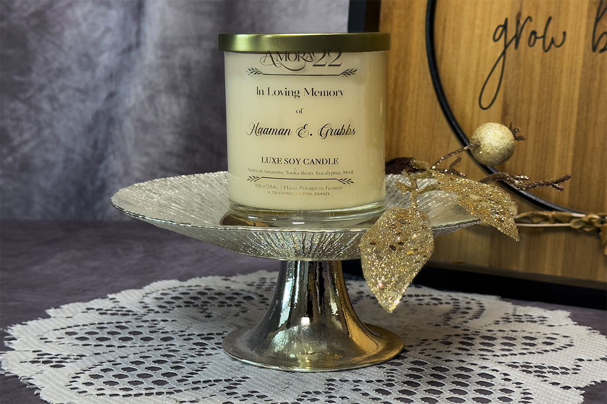 KEEPSAKE  | Memorial Photo Candle (Burn one, Keep one)