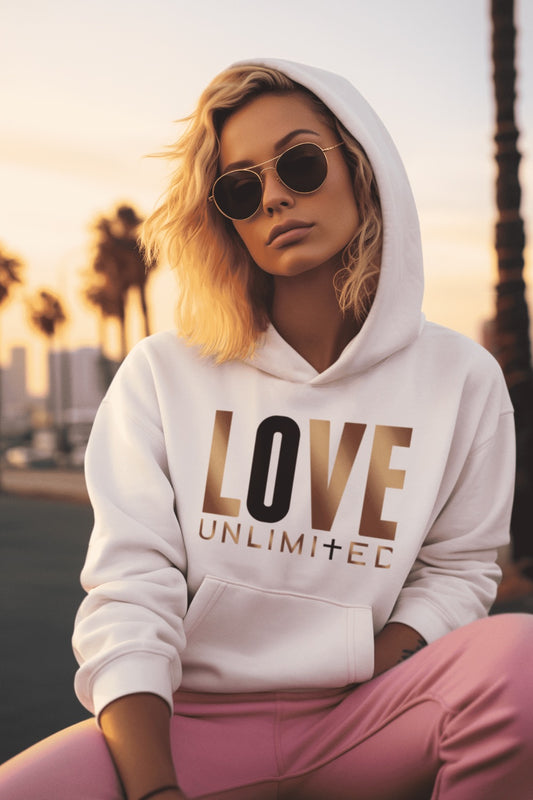 LOVE UNLIMITED | Golden Onyx - Adult Hoodie