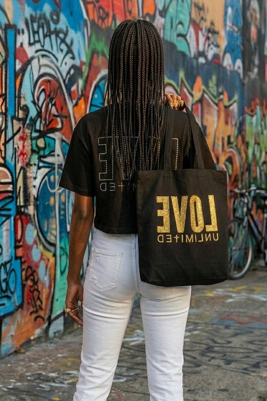 LOVE UNLIMITED | Glittery Majesty - Tote
