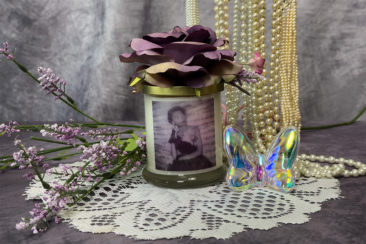 KEEPSAKE  | Memorial Photo Candle (Burn one, Keep one)