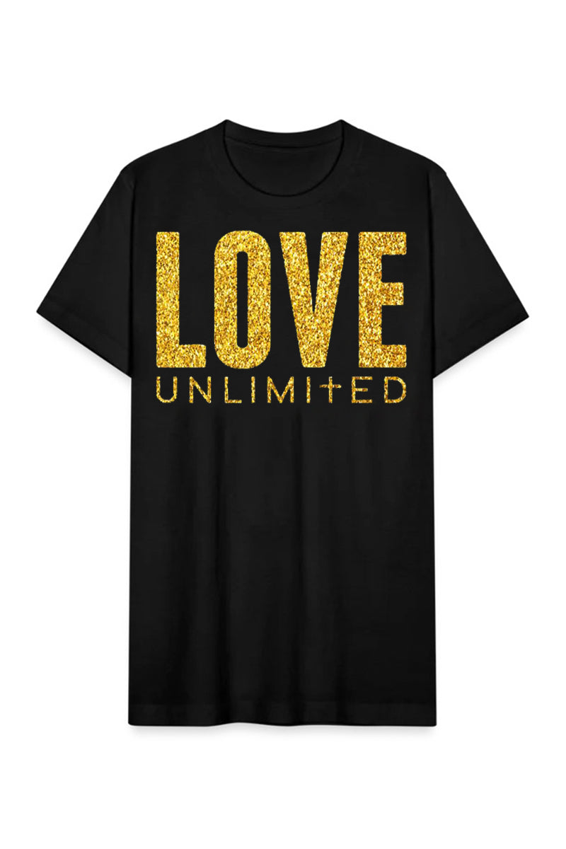 LOVE UNLIMITED | Glittery Majesty - Unisex Tshirt