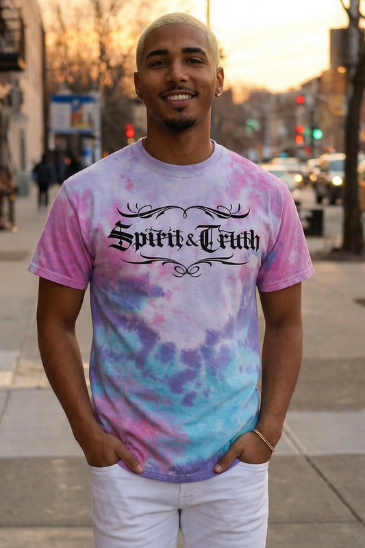 SPIRIT & TRUTH - Velvet Shadow - Tie Dye Tee