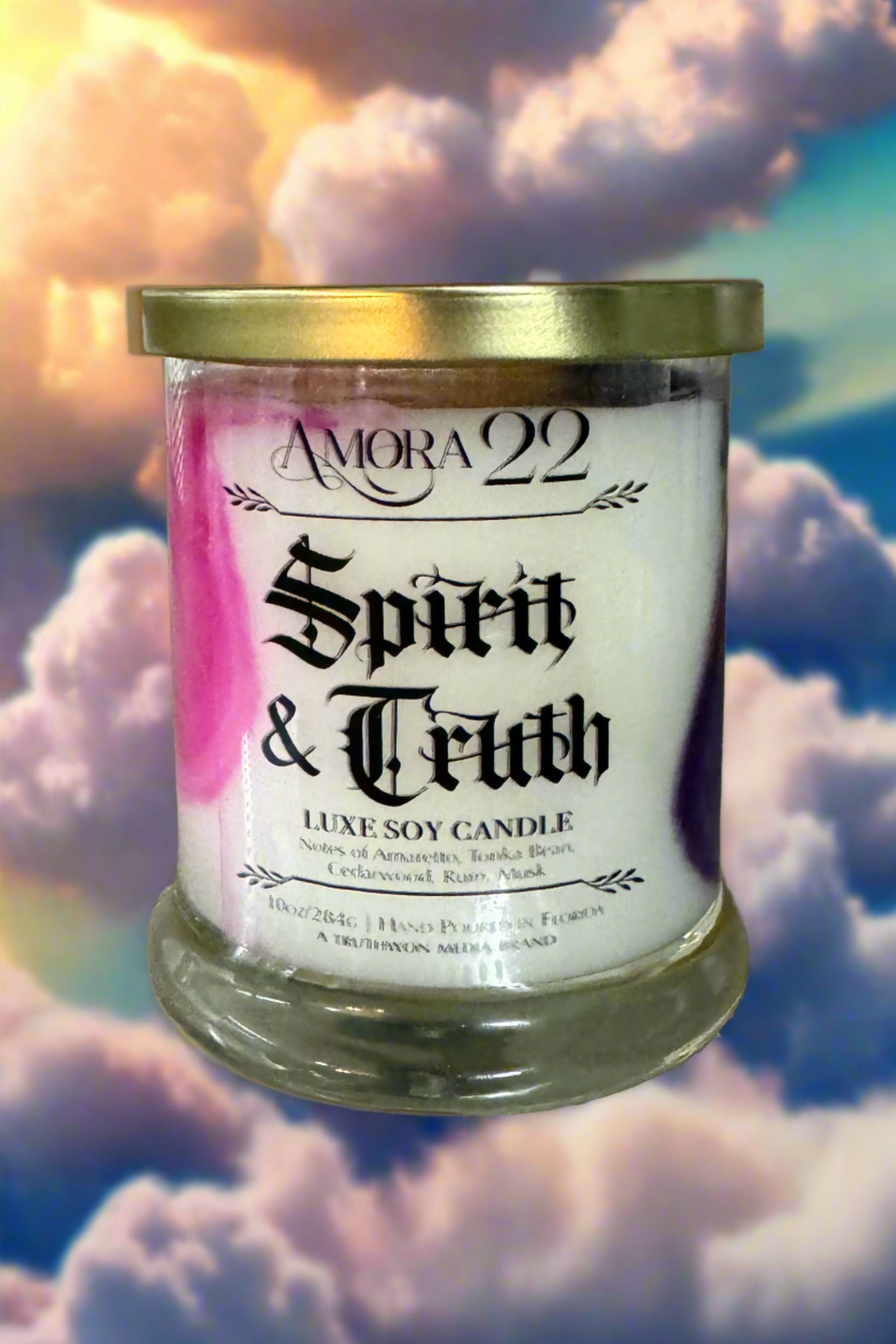 SPIRIT & TRUTH | Tie Dye Luxe Soy Candle