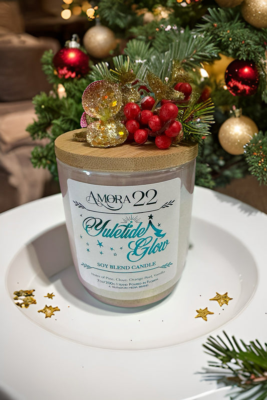 YULETIDE GLOW | Soy Blend Candle