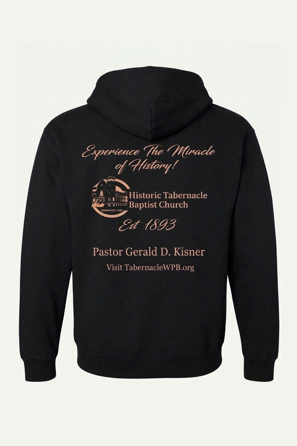 BUT GOD | Gold Adult Zip Hoodie