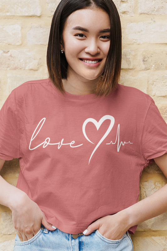 HEARTBEAT | White as Snow - Boxy Tee
