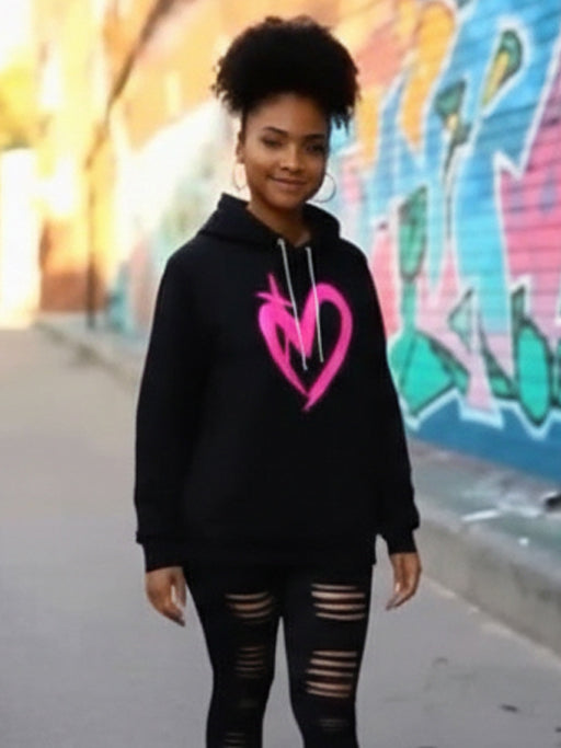 ETERNAL LOVE | Pink Highlighter - Hoodie