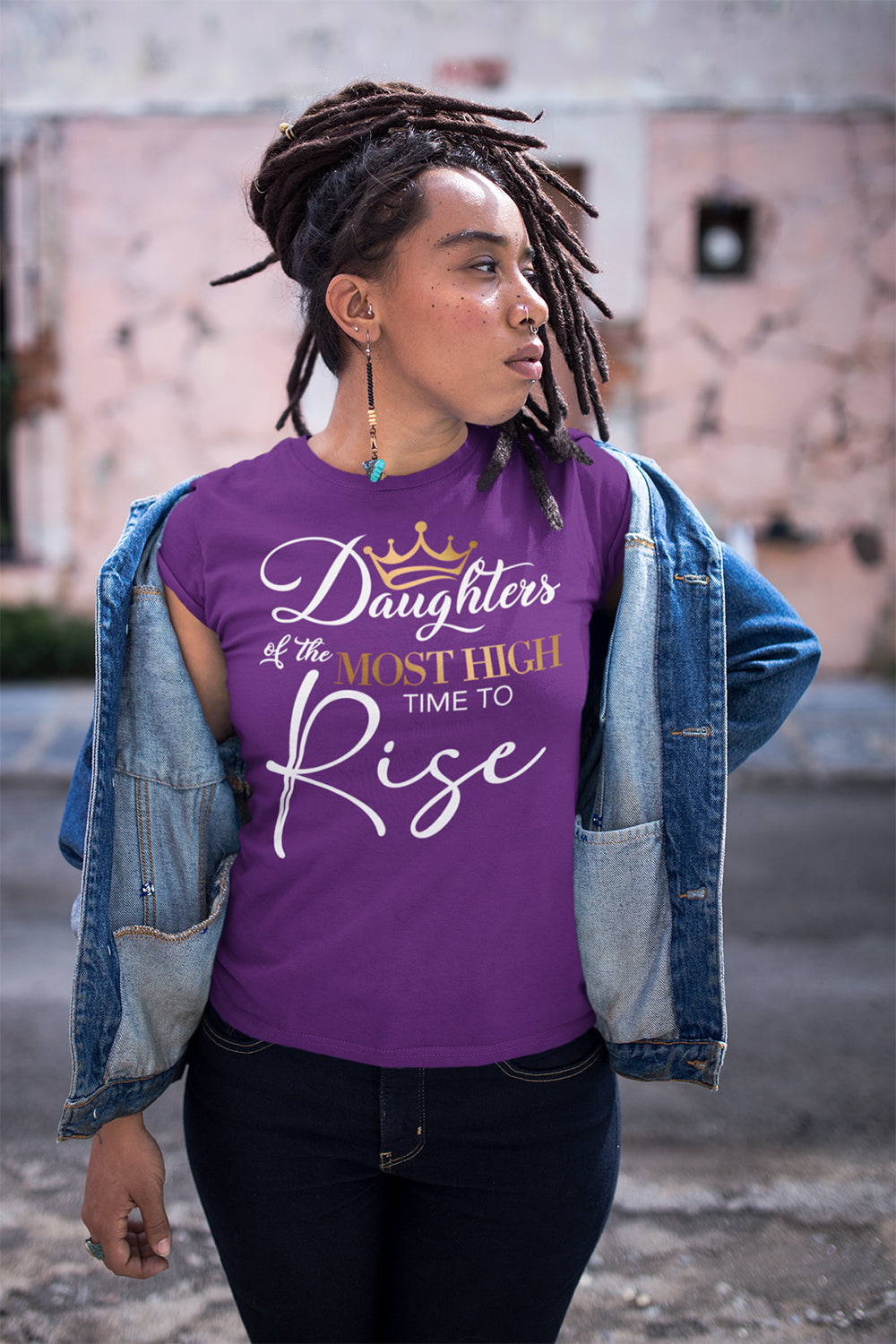 TIME TO RISE | Golden Onyx - Women's Tee