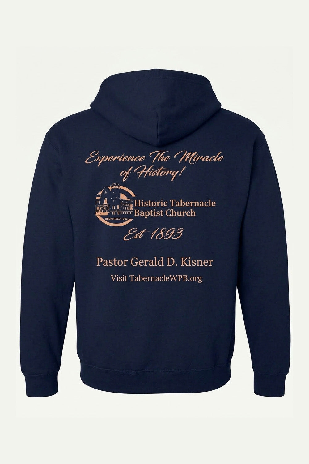 BUT GOD | Gold Adult Zip Hoodie