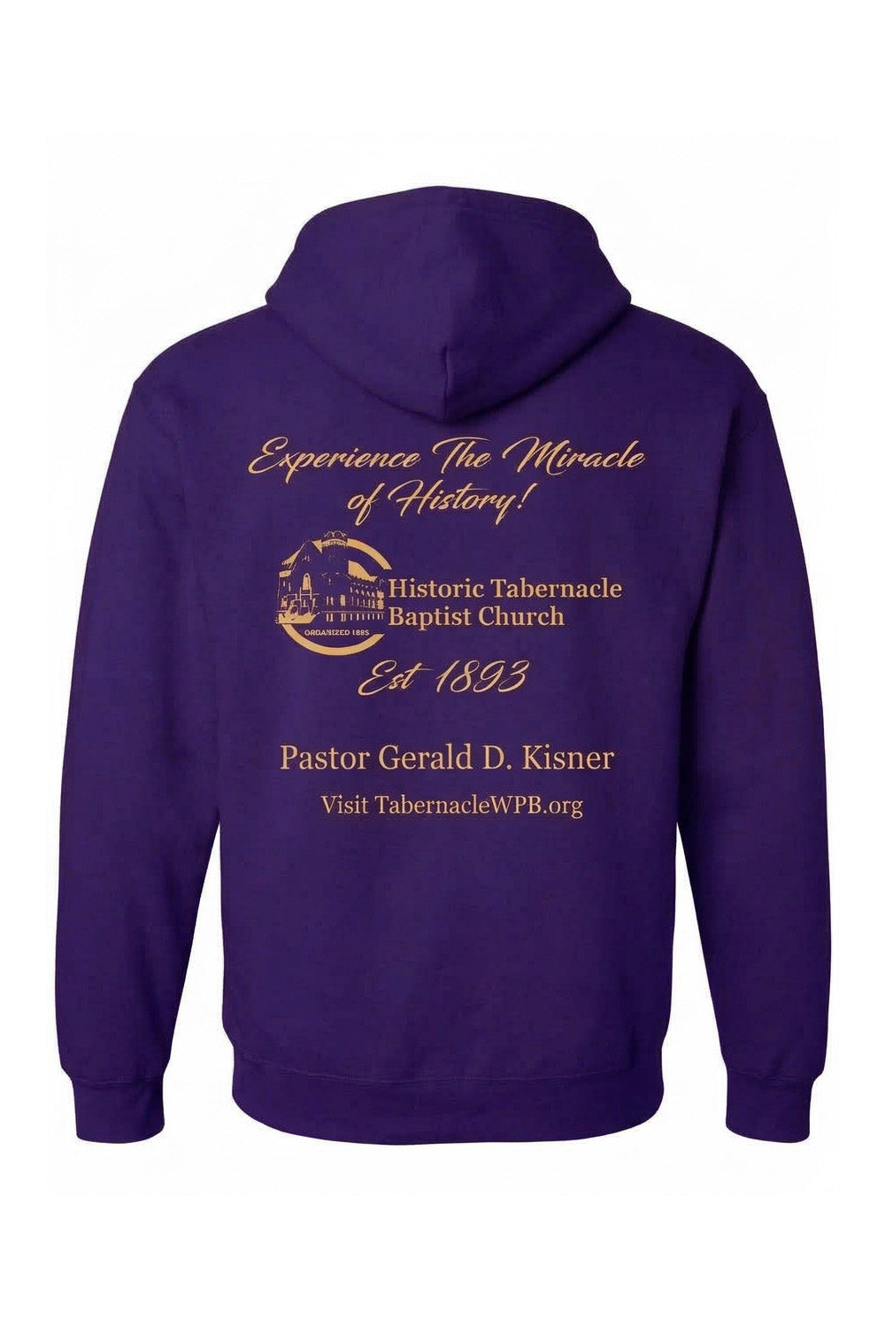 BUT GOD | Gold Adult Zip Hoodie