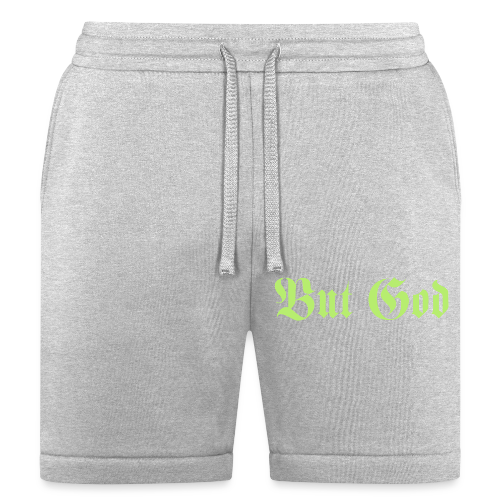 BUT GOD | Lime Twist - Shorts - heather gray