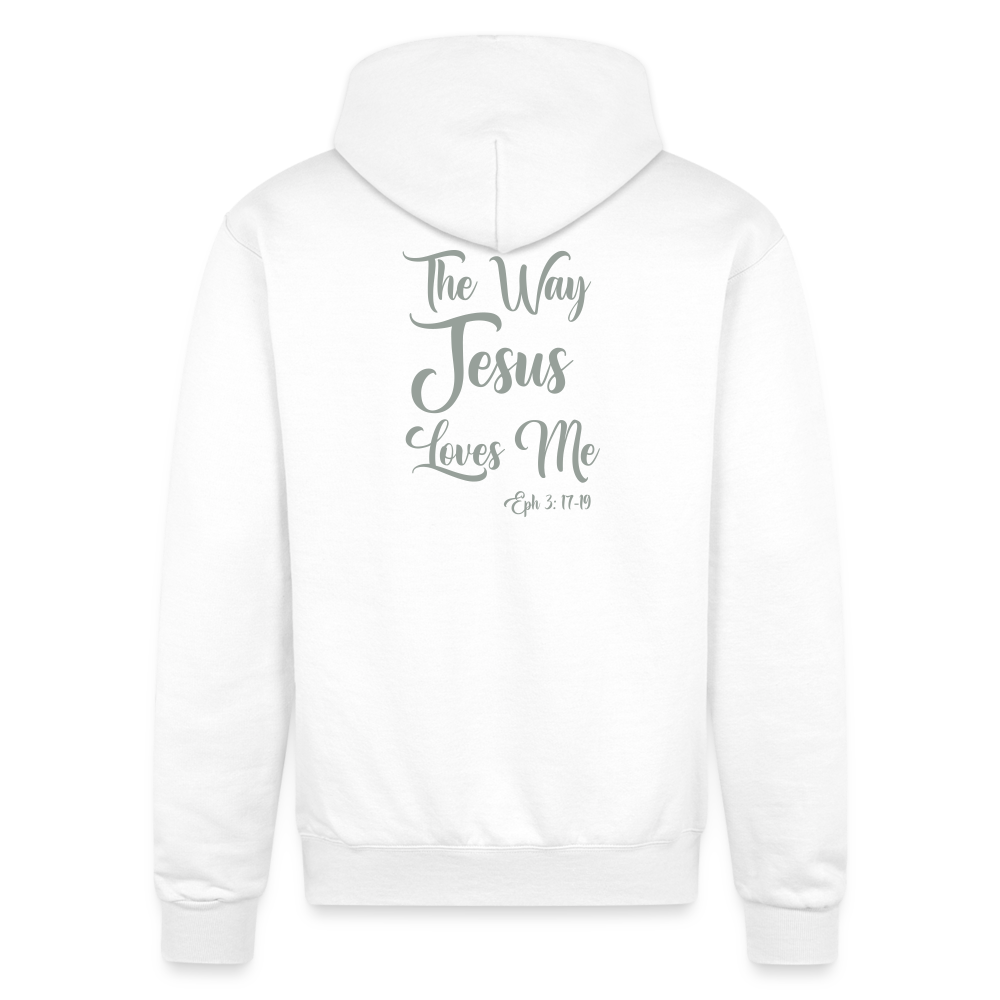 SO LOVELY | Gold Glam - Adult Hoodie - white