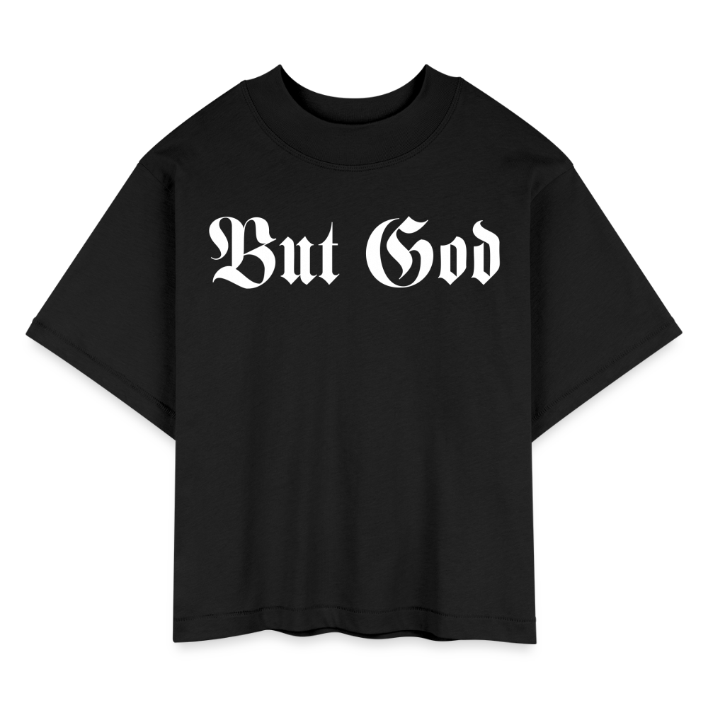 BUT GOD | Sanctified Shade - Boxy Tee - black