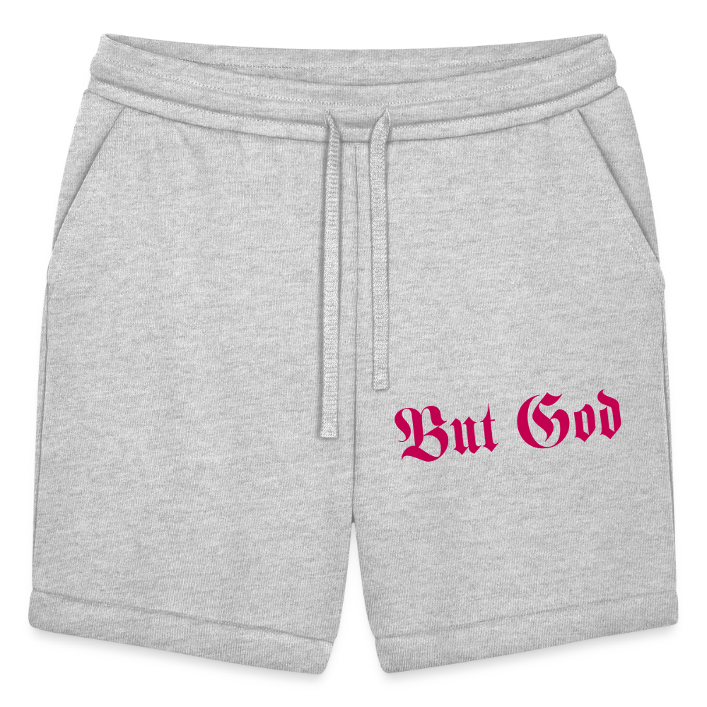 BUT GOD | Fuchsia Fuse - Shorts - heather gray