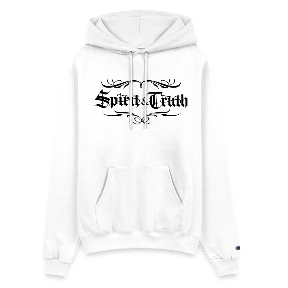 SPIRIT & TRUTH - Velvet Shadow - Adult Hoodie - white