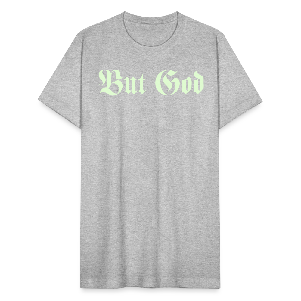 BUT GOD | Glo Stick - Adult T-Shirt - heather gray