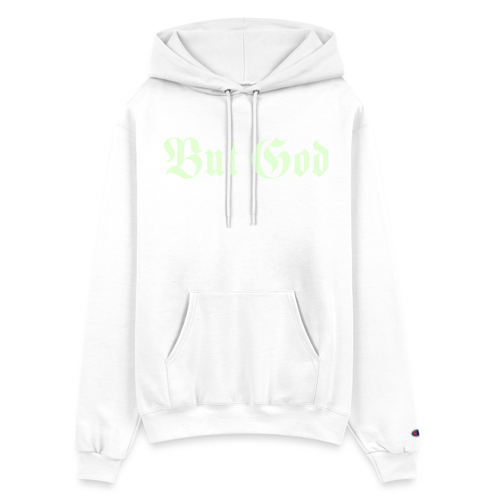 BUT GOD | Glo Stick  - Adult Hoodie - white