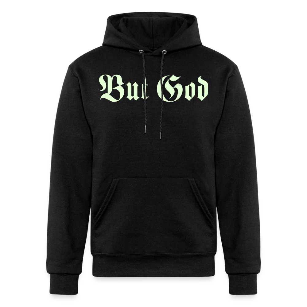 BUT GOD | Glo Stick  - Adult Hoodie - black