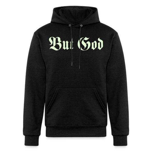 BUT GOD | Glo Stick  - Adult Hoodie - black
