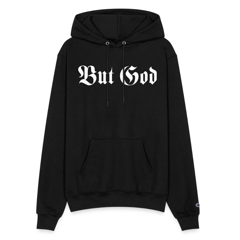 BUT GOD | Sanctified Shade  - Cropped Hoodie - black