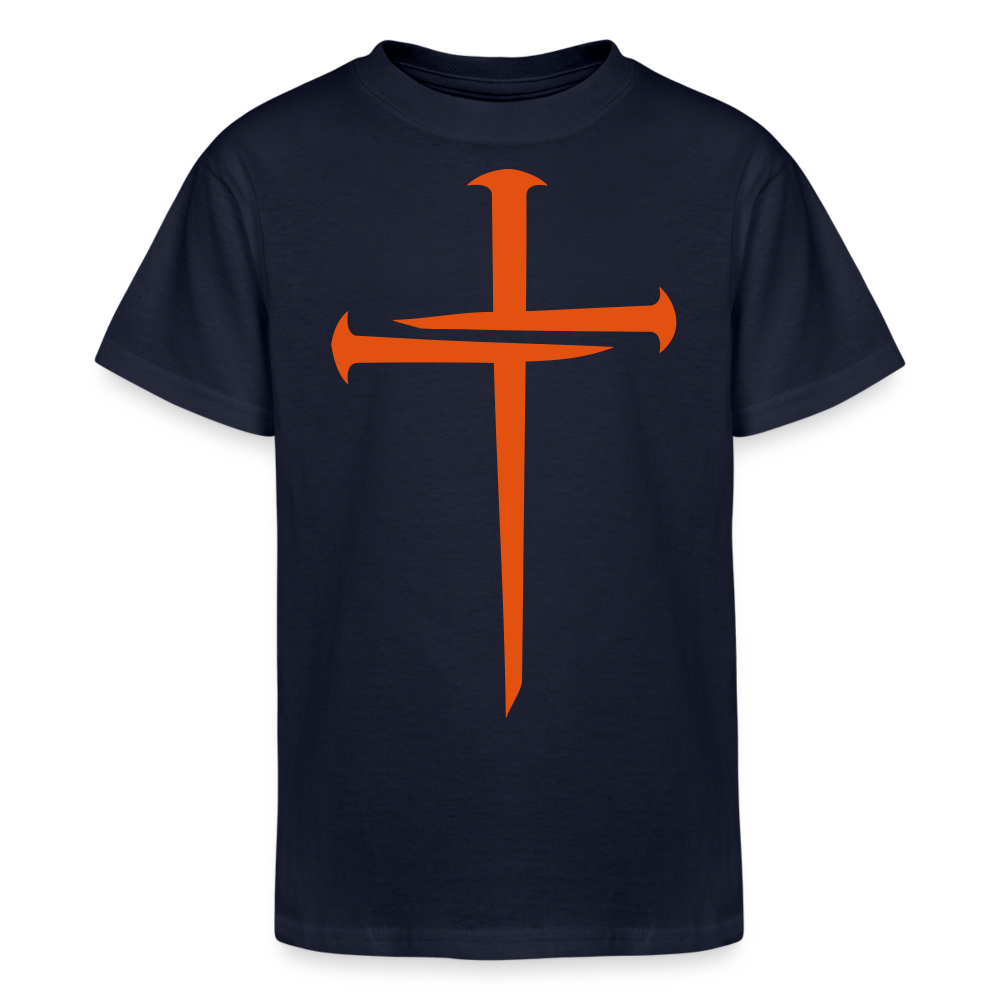 NAILED | Orange Crush - Kids Tee - navy