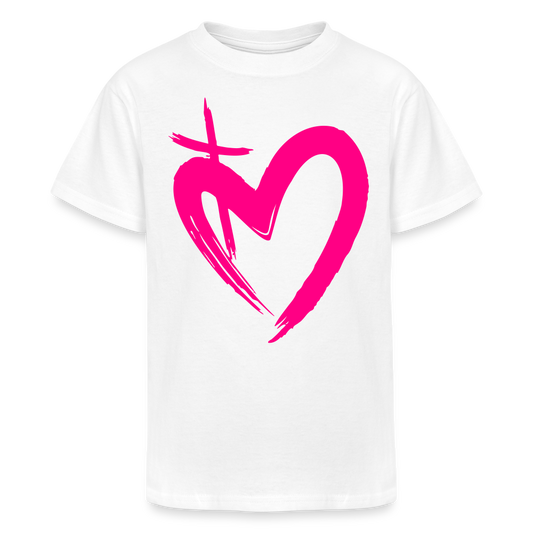 ETERNAL LOVE | Pink Highlighter - Kids T-Shirt - white