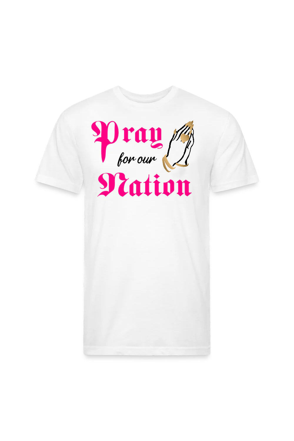 PRAY FOR OUR NATION | Poly Adult Tee