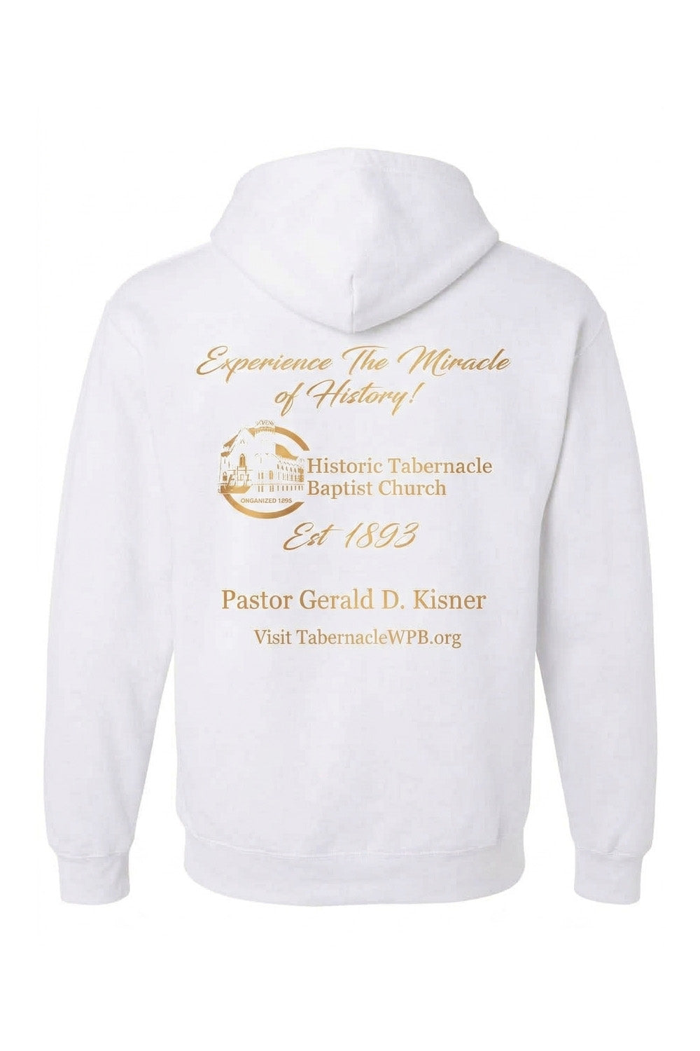 BUT GOD | Gold Adult Zip Hoodie